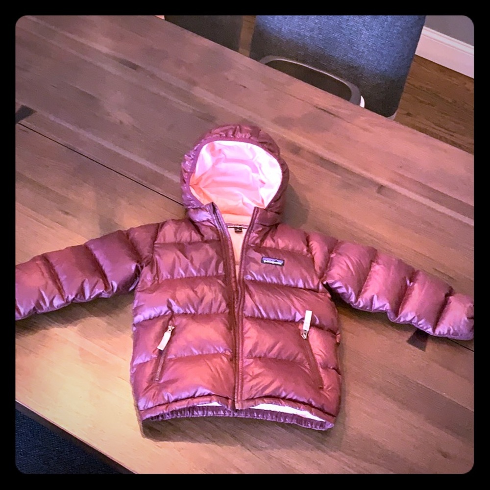 Patagonia puffer coat size 5T